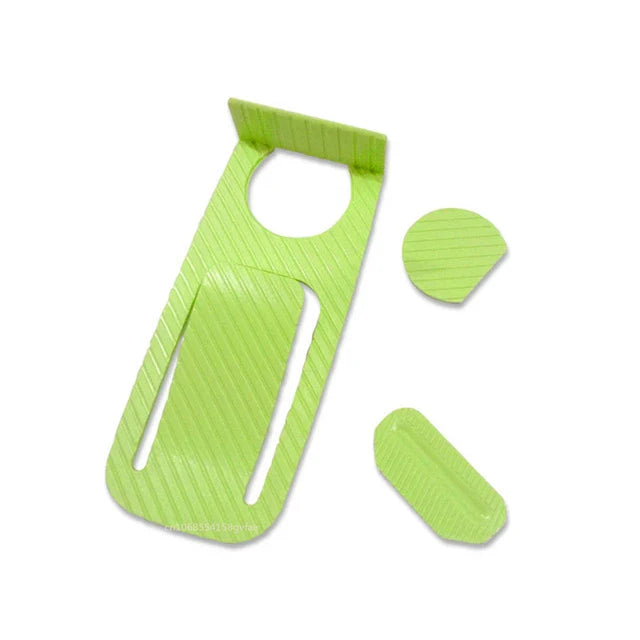 Showcasing Innovative Door Stopper in Light Green color
