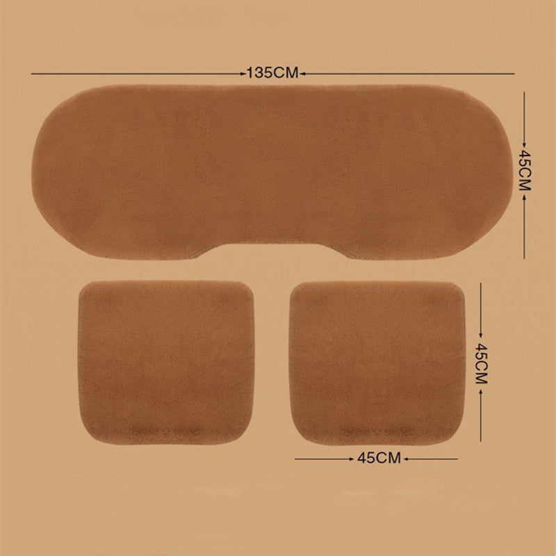 Luxury Auto Car Seat Cover Soft Seat Cushion Mat Set