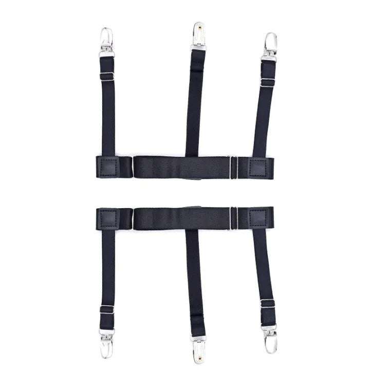 Mens Shirt Stays Garters 