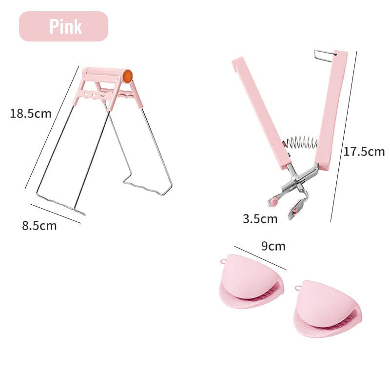 Size Of  Anti-scald Dish Clip Set Kitchen Gadgets.
