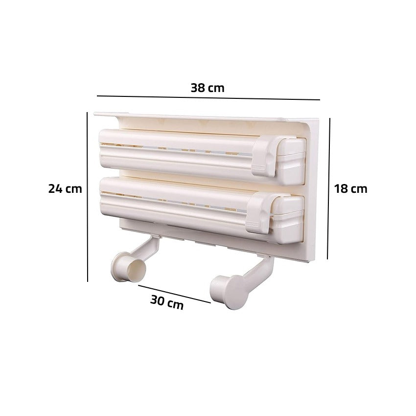 Size of Triple Paper Dispenser