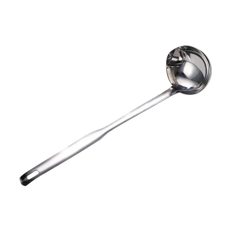 Stainless Steel Oil Separating Skimmer Spoon