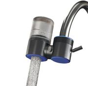 Tap Water Purifier with Natural Filter, Dual Water Outlet for Kitchen & Bathroom Faucets