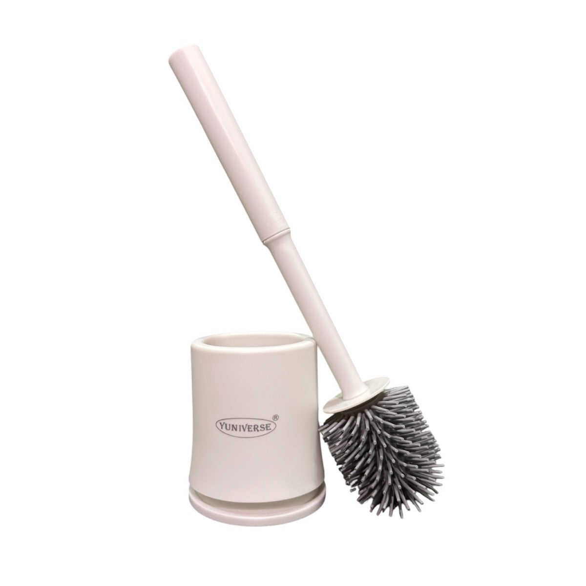 Toilet Brush with Holder on a white background
