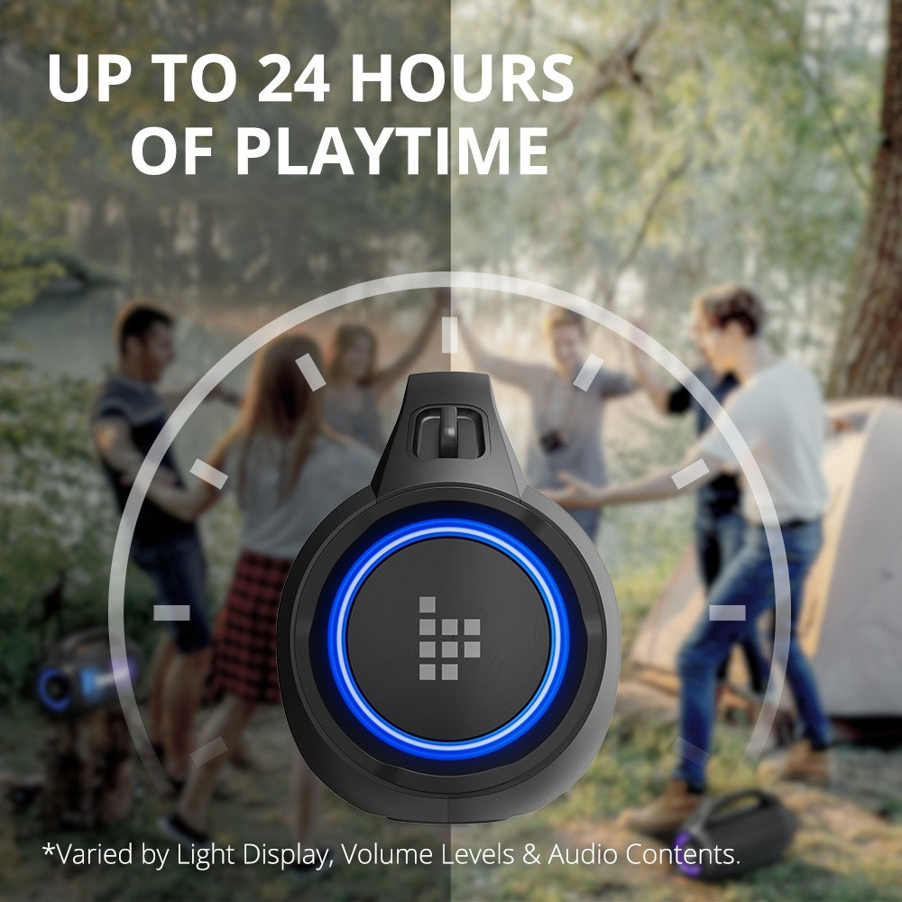 A Gang Of Friends Partying With Tronsmart Bang SE Portable Party Speaker.