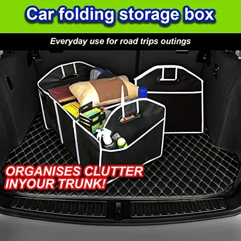 Car Multi-Pocket Trunk Organizer.