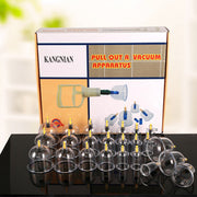 Vacuum Cupping Therapy Set With Its Package.
