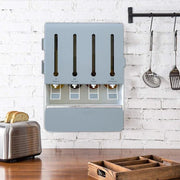 Wall Hanging Spice Rack Seasoning Organizer For Kitchen Cabinet
