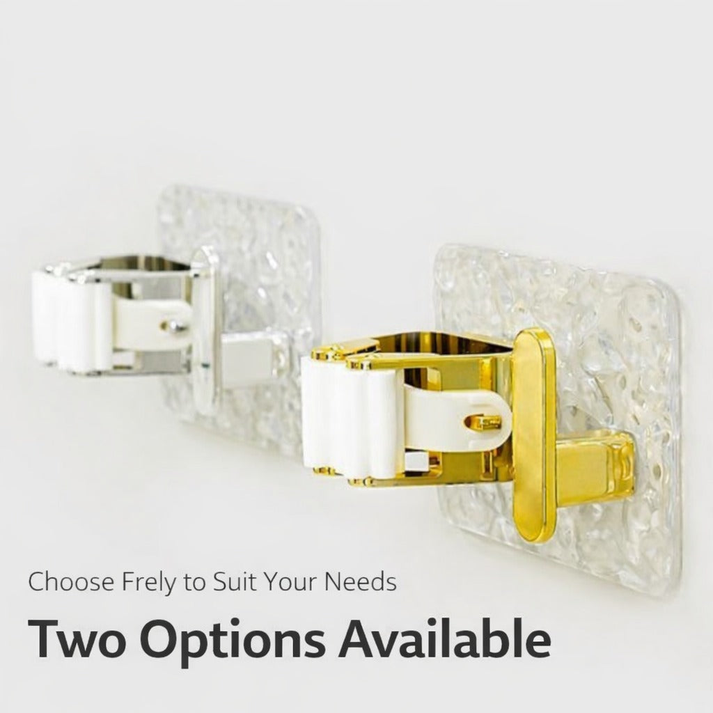  Wall-Mounted Mop & Broom Holders.