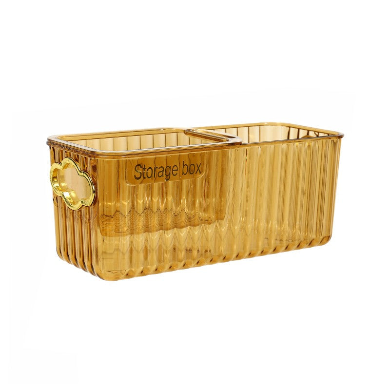 Double Layer Fruit / Snack Box with Drain and Separator