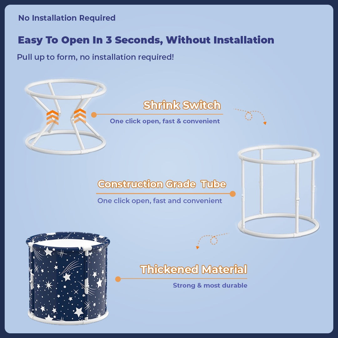 Portable Adult Bathtub - Installation