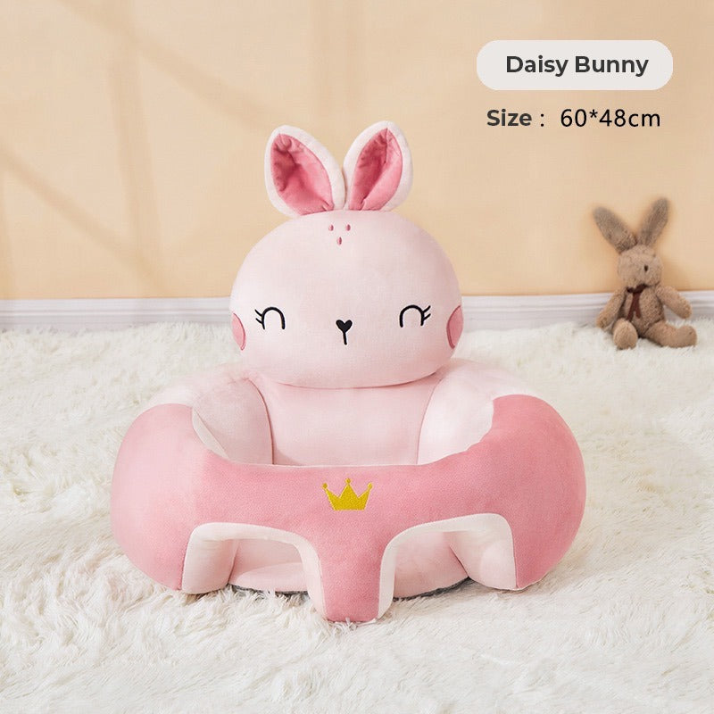  Baby Learning Sitting Support Pillow Chair in pink color