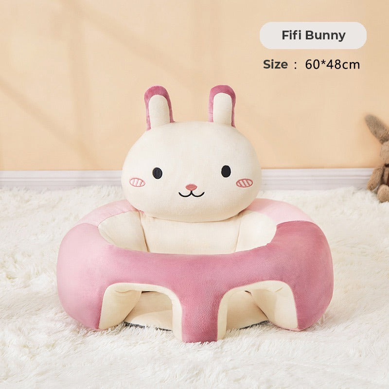 Baby Learning Sitting Support Pillow Chair with its size
