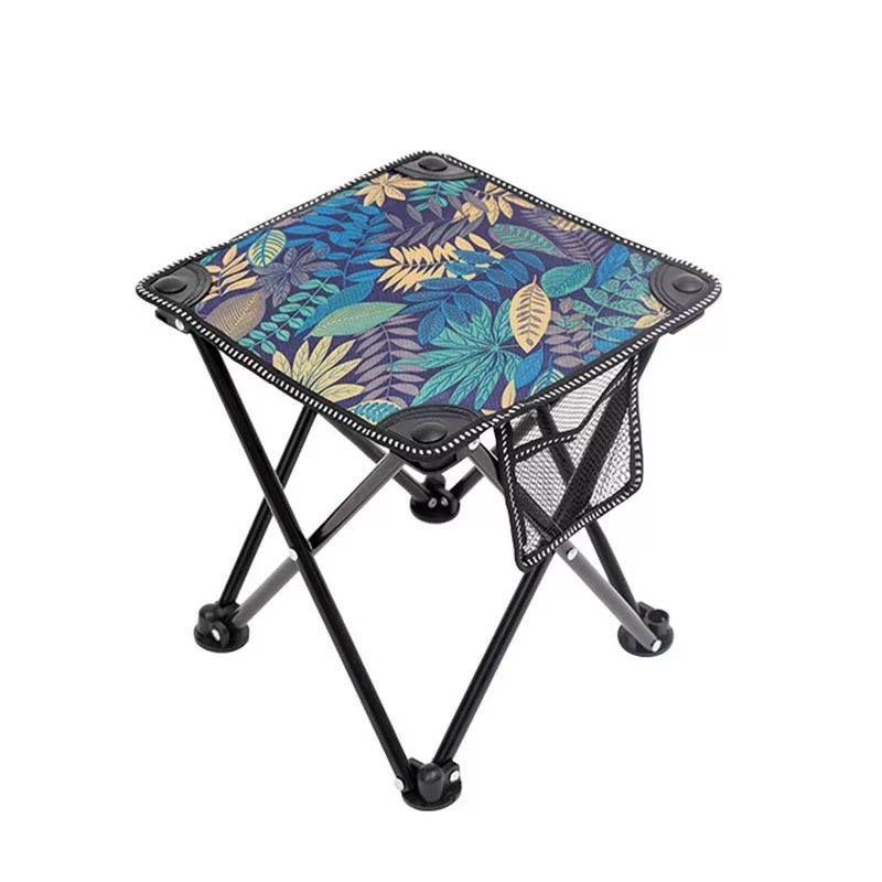 Portable Outdoor Camping Stool, Quick Deploy Seat Chair for Picnic, Camping, Fishing, BBQ