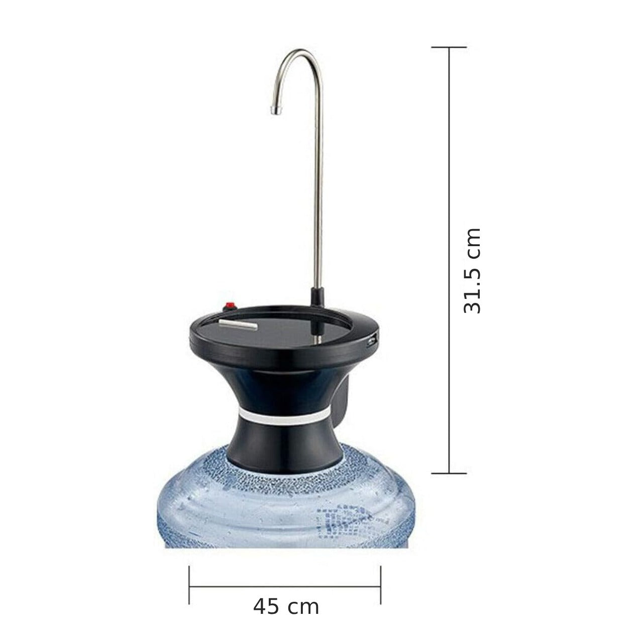 Rechargeable Wireless Electric Gallon Bottled Switch, Portable Automatic Drinking Water Dispenser
