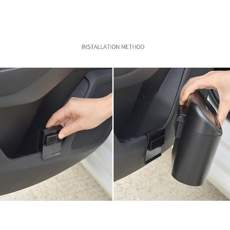 installation method of Car Trash Bin