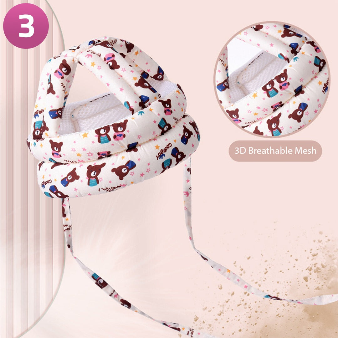 Image showcasing Baby Walking Cap by exposing it's material