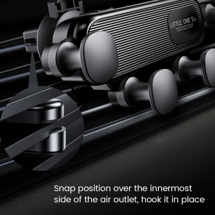 Mobile Phone Holder for Car - 360° Rotatable Gravity Sensing Smartphone Stand, Air Vent Clip Mount Mobile Cell Stand