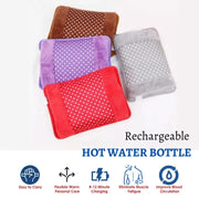 Rechargeable Thermal Water Bag, Electric Hot Water Bottle Hand Warmer Heater for Winter