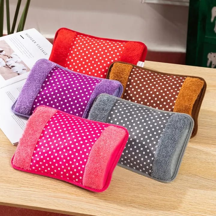 Rechargeable Thermal Water Bag, Electric Hot Water Bottle Hand Warmer Heater for Winter