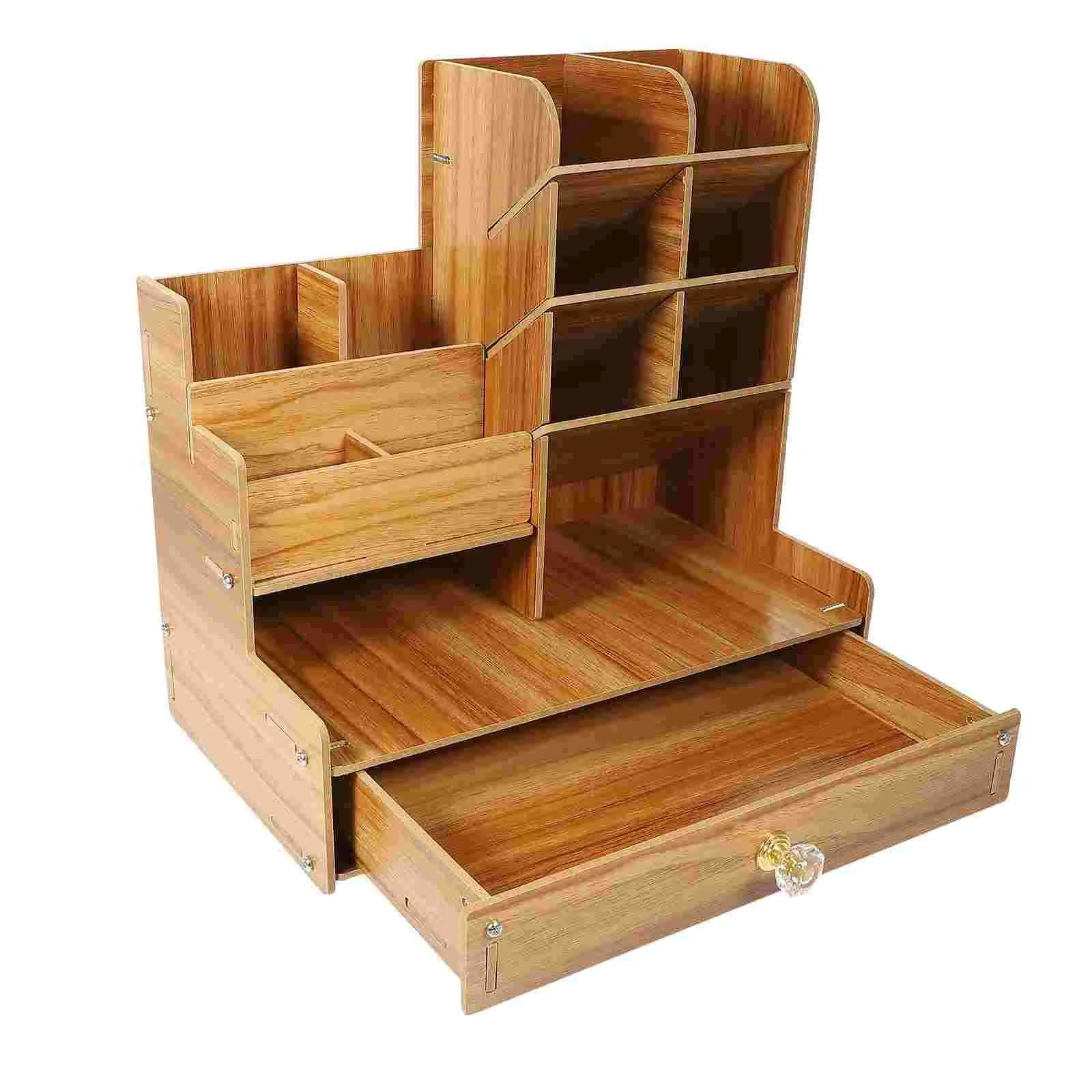 Wooden Desk Organizer.