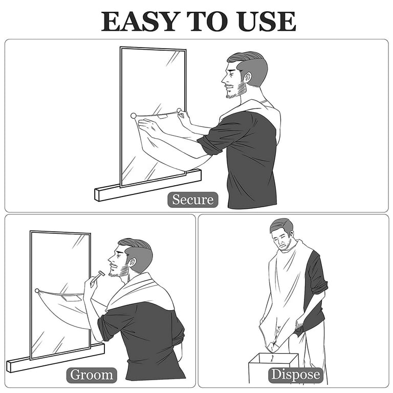 Usage Tips of Shaving Apron.