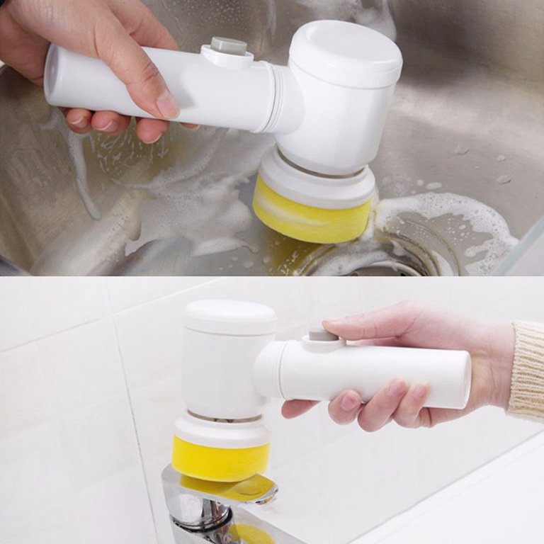 Handheld Electric Cleaning Brush Scrubber Tool