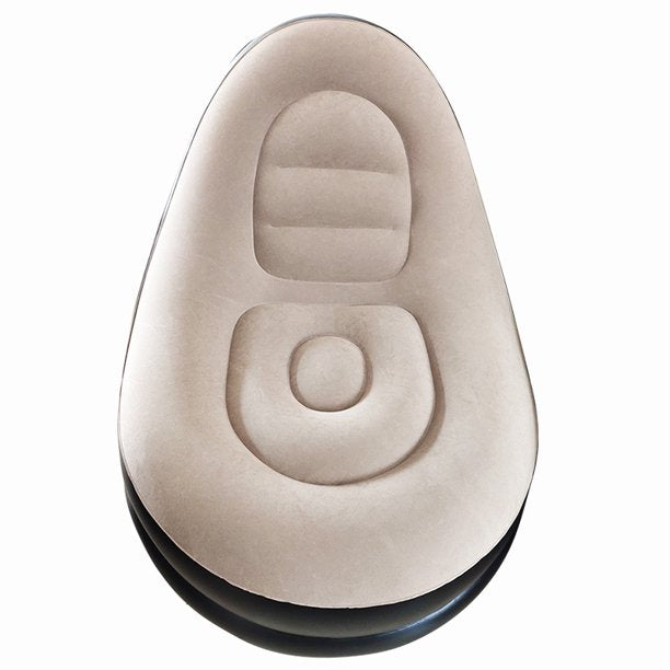 Inflatable Air Filling Premium Lounge Sofa Chair with Footrest