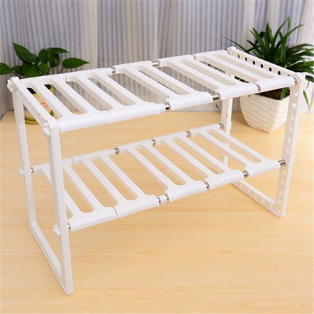 Adjustable Kitchen Cabinet Under Sink Storage Rack