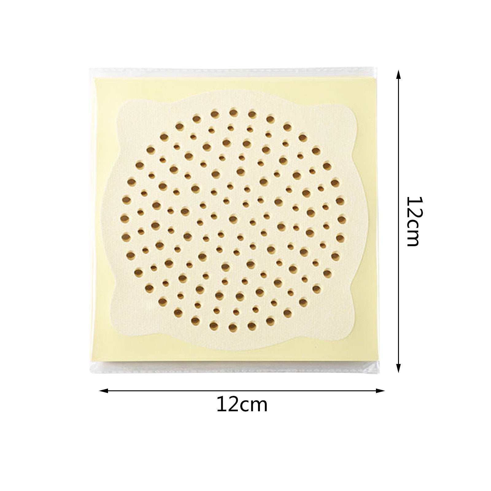 10 Pcs Disposable Sink Drain Filter Stickers - Hair &amp; Debris Catcher