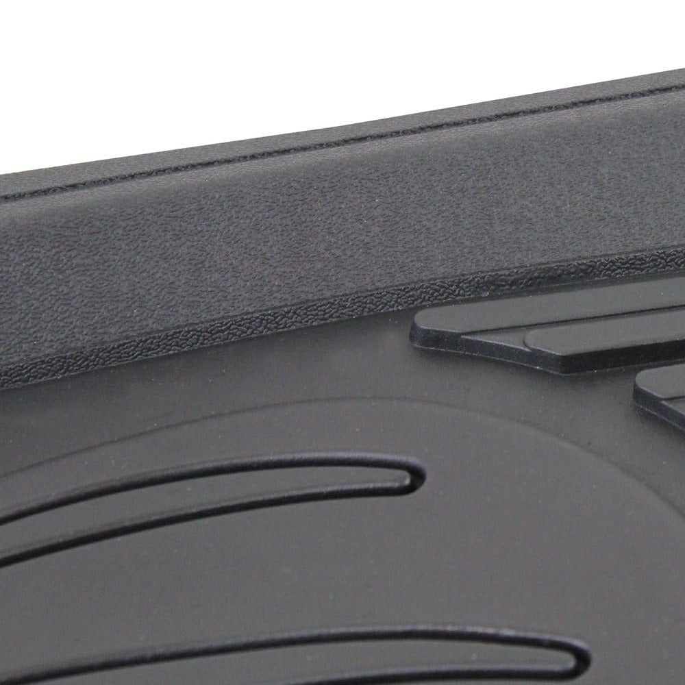 Close-up of a car floor mats.