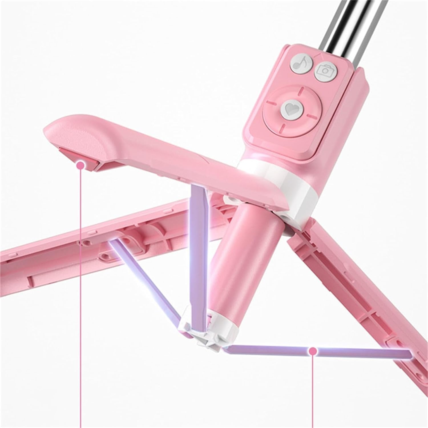 tripod stander of Bluetooth Selfie Stick Gimbal