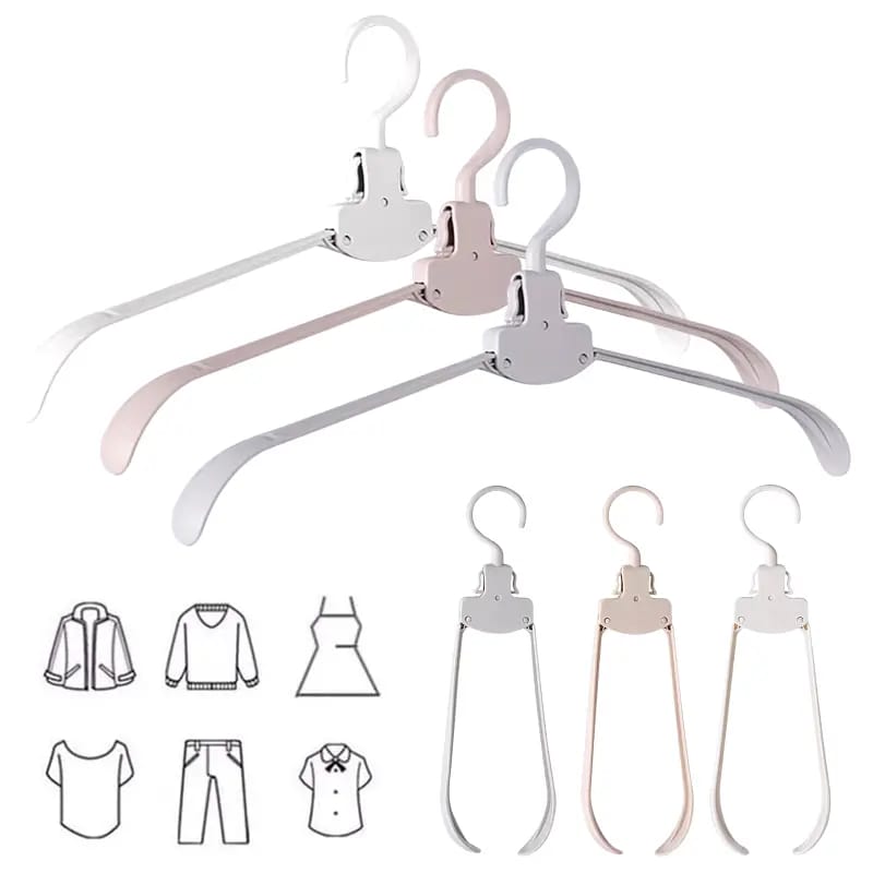 Set of Portable Cloth Holders.