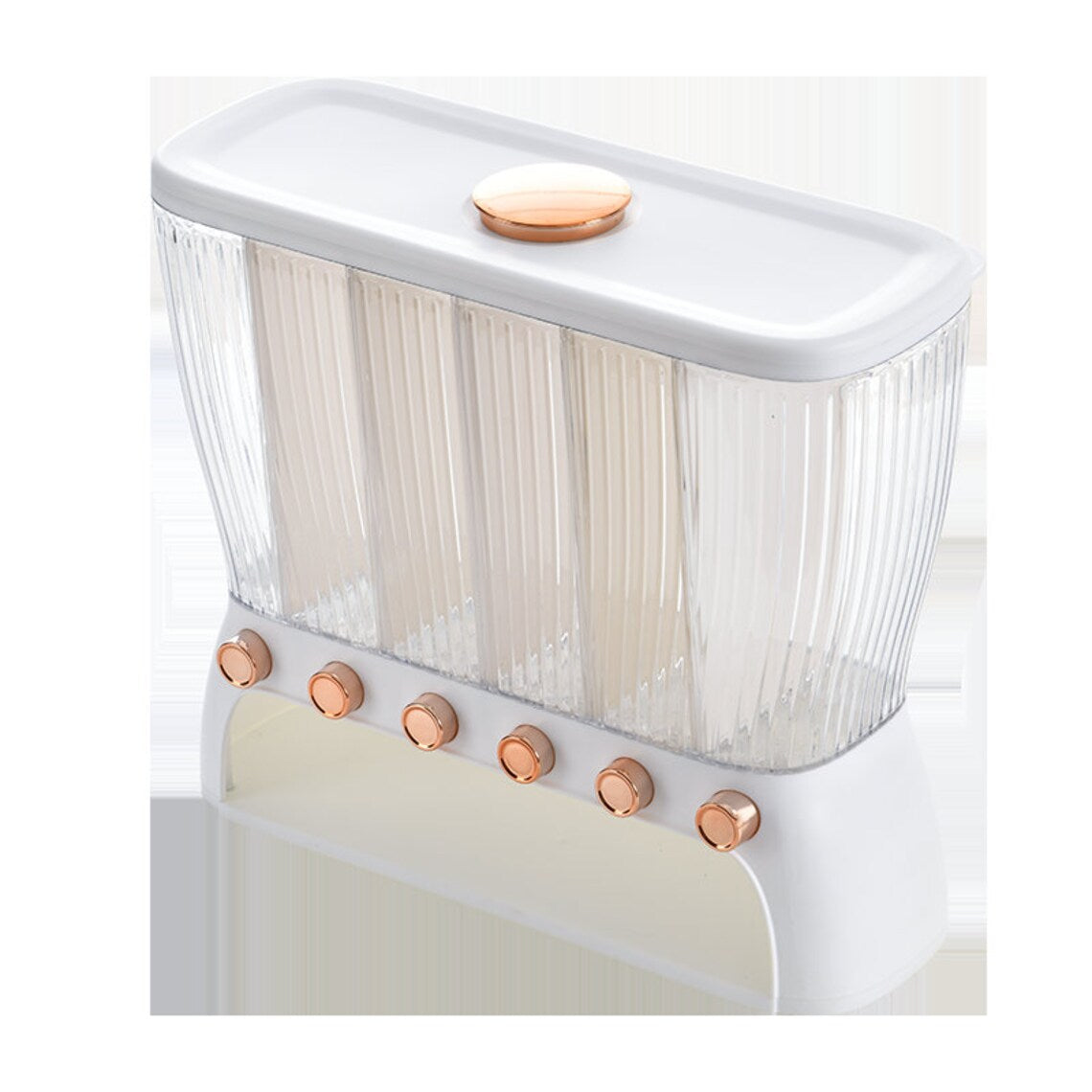 6 Grids ~12 Kg Rice Bucket Grain Organizer