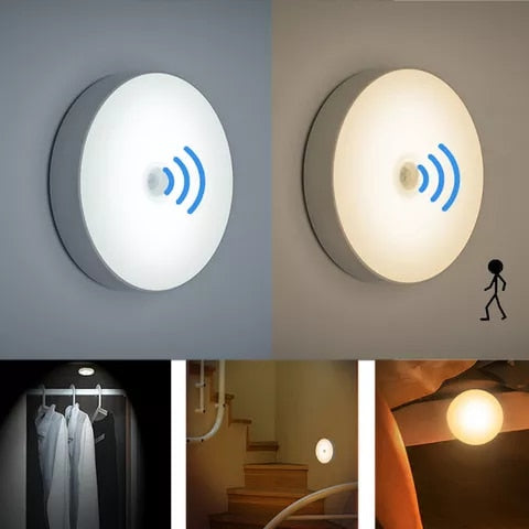 Automatic Motion Sensor Round LED Light Bar