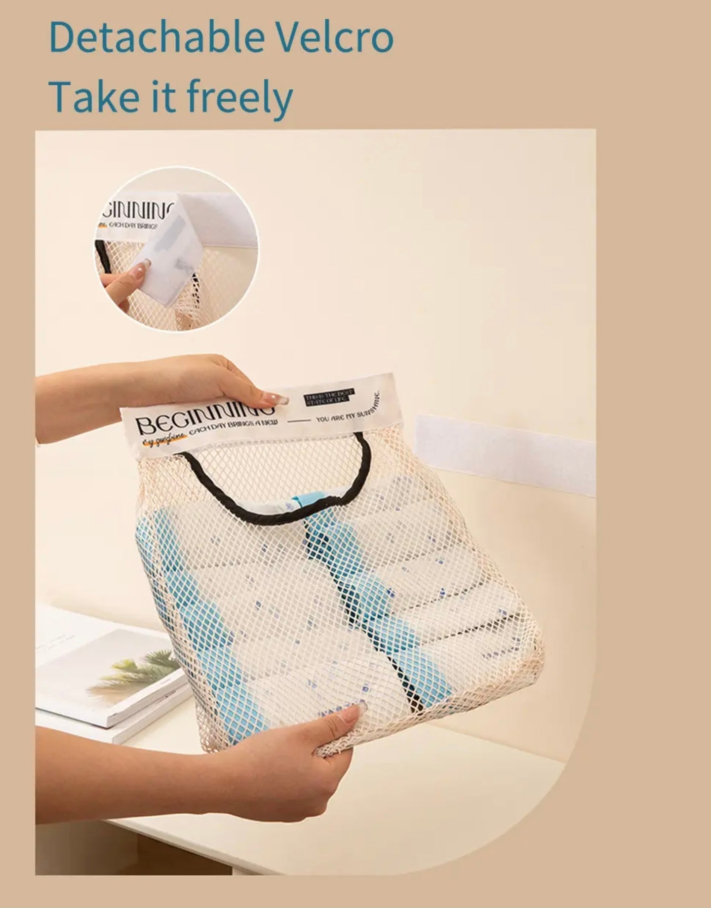 Grocery Bag Holder, Sticky Wall Mounted Storage Organizer Bag, Trash Bag Shopping Plastic Bag  Organizer
