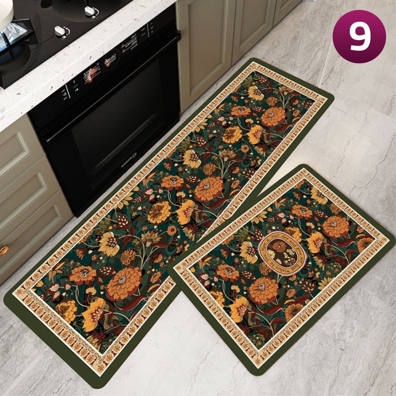 anti slippery kitchen thick mat