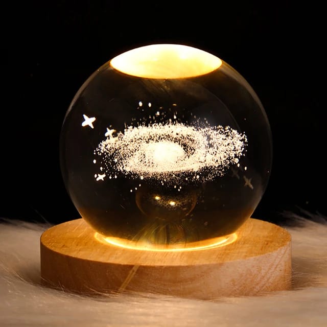 Crystal Ball LED Night Light of Nebula.