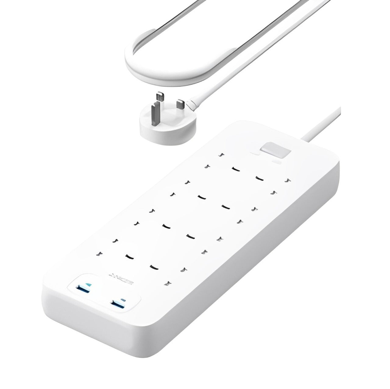Power extension with built-in USB charging
