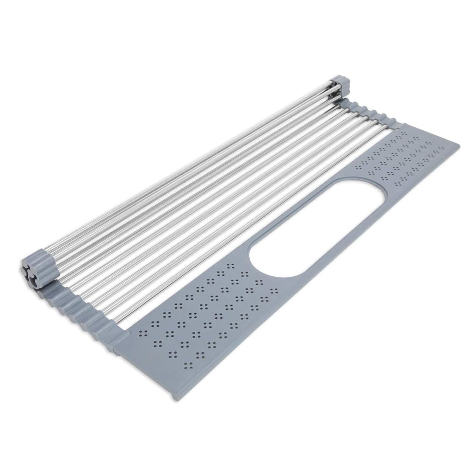 Dish Drainer on White Background.