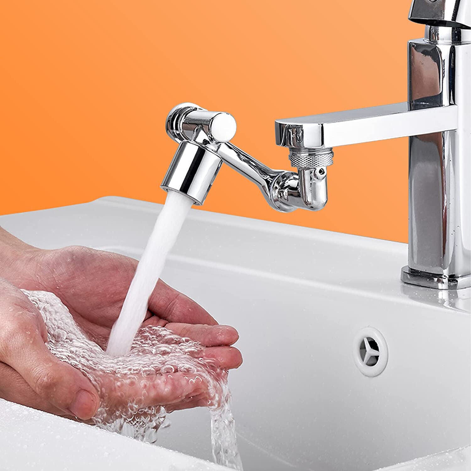 1080° Rotation Faucet Aerator Splash Filter Tap Extend Water Nozzle Bubbler