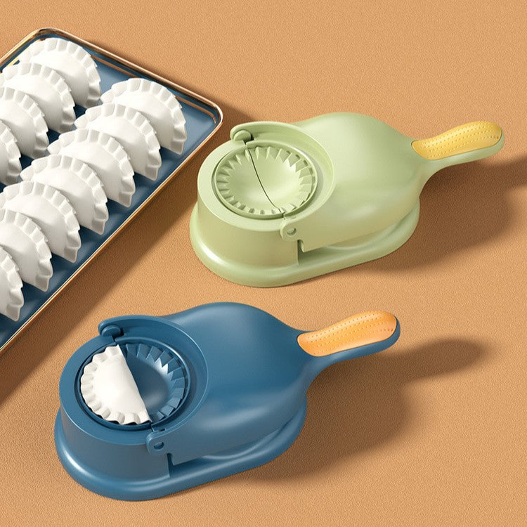 2-in-1 Dumpling Maker, Dumpling Skin Press Dough Dumpling Machine
