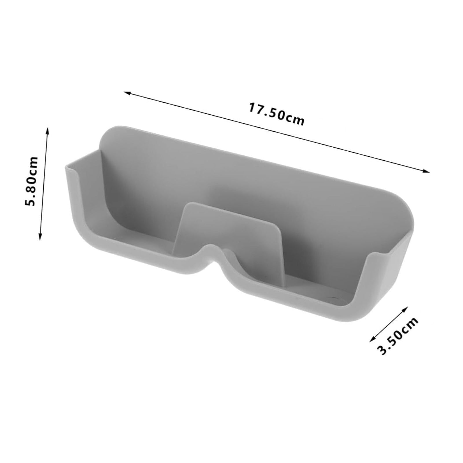 Size of Wall Mounted Eye Glass Holder.