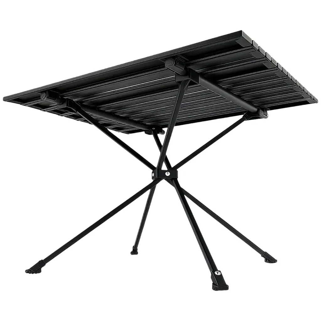 Green Lion Camp T2 Foldable Camping Table on a white background