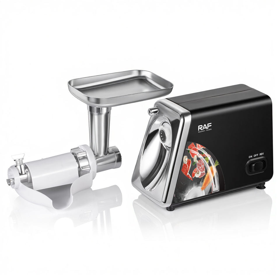 RAF 2500W Electric Meat Grinder on a white background
