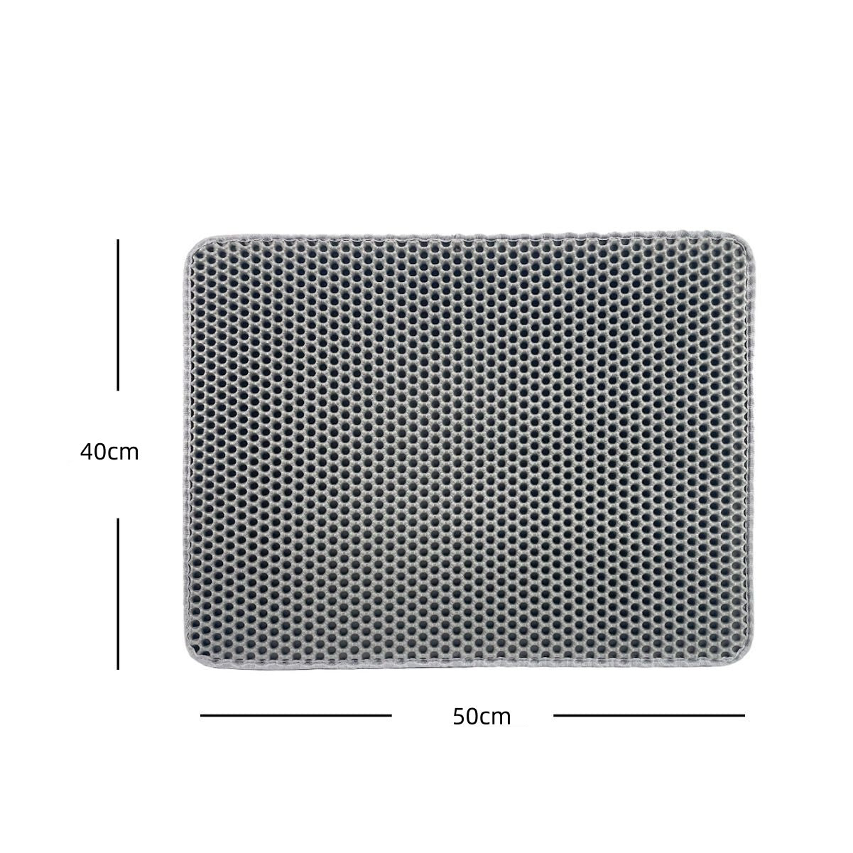 Cat Litter Tray Mat with Size.